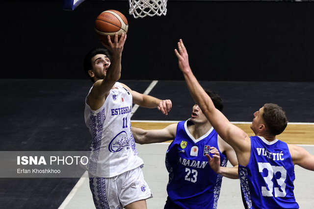 نتایج هفته بیستم لیگ برتر بسکتبال/ کاله در صدر، استقلال در رده دوم