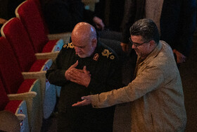 ایرج مسجدی، معاون هماهنگ‌کننده نیروی قدس سپاه در اجرای سمفونی «ایران مرد»