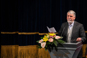 سخنرانی سیدعباس صالحی، وزیر فرهنگ و ارشاد اسلامی در اجرای سمفونی «ایران مرد»