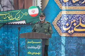 سخنرانی سردار سرتیپ پاسدار رسول سنایی‌راد،معاون سیاسی دفتر عقیدتی سیاسی فرماندهی کل قوا در  گرامیداشت سالروز حماسه ۹ دی - اصفهان