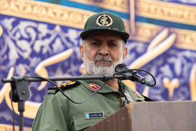 سخنرانی سردار سرتیپ پاسدار رسول سنایی‌راد،معاون سیاسی دفتر عقیدتی سیاسی فرماندهی کل قوا در  گرامیداشت سالروز حماسه ۹ دی - اصفهان