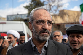 محمدعلی احمدی، فرماندار اصفهان در گرامیداشت سالروز حماسه ۹ دی - اصفهان