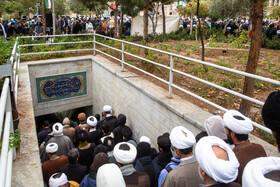 اجتماع مردم قم در یوم الله 9 دی - مدرسه فیضیه