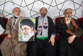 اجتماع مردم قم در یوم الله 9 دی - مدرسه فیضیه