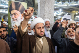 اجتماع مردم قم در یوم الله 9 دی - مدرسه فیضیه