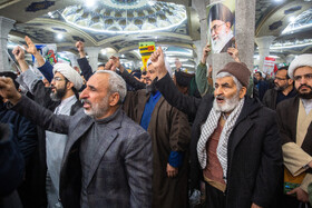 اجتماع مردم قم در یوم الله 9 دی - مدرسه فیضیه