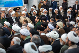 اجتماع مردم قم در یوم الله 9 دی - مدرسه فیضیه