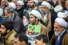 اجتماع مردم قم در یوم الله 9 دی - مدرسه فیضیه