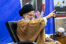 سخنرانی آیت الله سید هاشم حسینی بوشهری رئیس جامعه مدرسین حوزه علمیه قم و امام جمعه موقت قم در اجتماع مردم قم در یوم الله 9 دی - مدرسه فیضیه