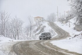 بارش برف زمستانی سوادکوه-مازندران