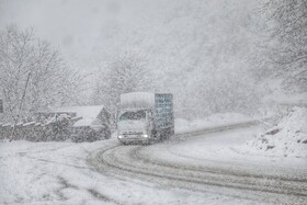 بارش برف زمستانی سوادکوه-مازندران