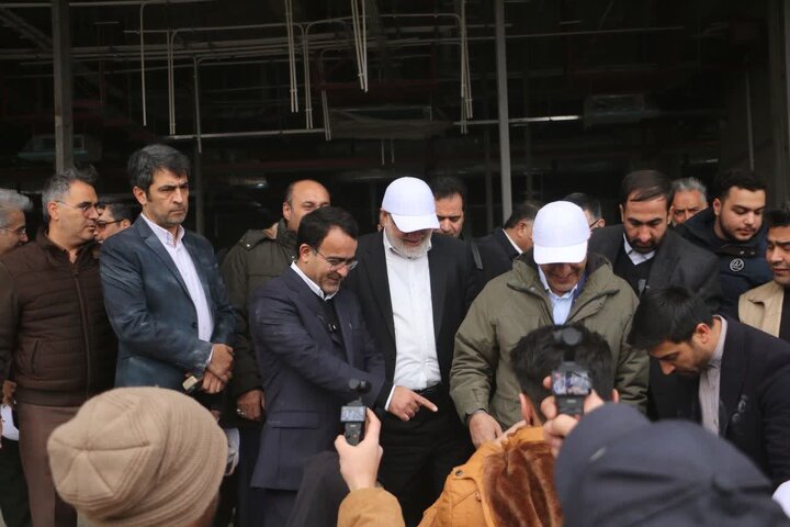 بازدید معاون اجرایی رئیس‌جمهور و استاندار تهران از بیمارستان مفتح ورامین