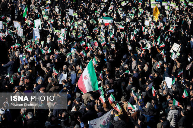 مراسم گرامیداشت حماسه ۹ دی - اصفهان