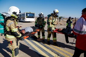 مانور طرح اضطراری فرودگاه شهید بهشتی اصفهان