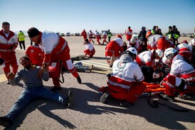 مانور طرح اضطراری فرودگاه شهید بهشتی اصفهان