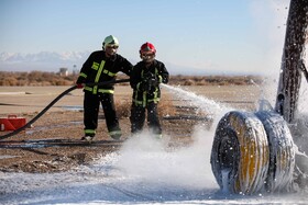 مانور طرح اضطراری فرودگاه شهید بهشتی اصفهان