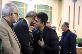 قدردانی از زحمات رضا رستمی سرمربی تیم ملی سپک تاکرا در مراسم تجلیل از قهرمانان و مدال آوران ورزش کرمانشاه