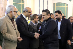 قدردانی از زحمات مسلم امیری مربی تیم ملی کبدی در مراسم تجلیل از قهرمانان و مدال آوران ورزش کرمانشاه