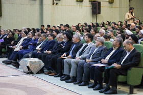 مسعود پزشکیان، رئیس جمهور در نشست فرهیختگان و فعالان فرهنگی استان چهارمحال و بختیاری