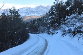 هیرکانی در آغوش زمستان