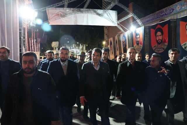 بازدید استاندار از موکب‌های مسیر گلزار شهدای کرمان در آستانه سالگرد شهادت سردار سلیمانی