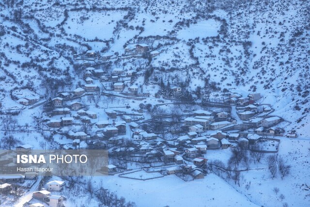 هیرکانی در آغوش زمستان