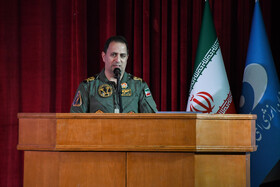 سخنرانی امیر سرتیپ دوم خلبان ولی رحمانی، معاون برنامه و بودجه و فرمانده قرارگاه محرومیت‌زدایی ارتش در آیین راه‌اندازی و بهره‌برداری از بزرگ‌ترین کلینیک درمان زخم کشور - اصفهان