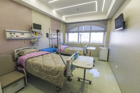بخش مراقبت و درمان زخم شهدای هسته‌ای در بیمارستان الزهرا(س) اصفهان