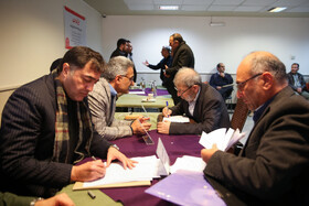 بازدید استاندار و مدیران در رویداد انرژینو با حضور غلامحسین مظفری، استاندار خراسان رضوی در هتل ثامن مشهد