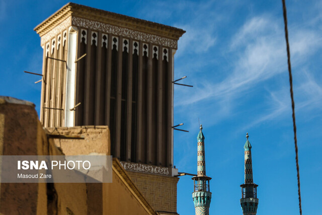 آسمان آبی یزد؛ ۱۱ دی