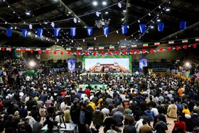 جشن میلاد امیرالمؤمنین(ع) و بزرگداشت شهید سلیمانی در قم برگزار شد