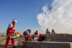 مانور مدیریت بحران  در خراسان رضوی