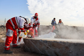مانور مدیریت بحران  در خراسان رضوی