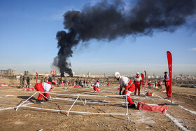 مانور مدیریت بحران  در خراسان رضوی