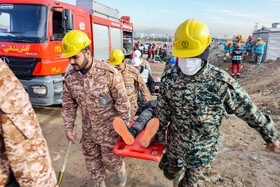 مانور مدیریت بحران  در خراسان رضوی