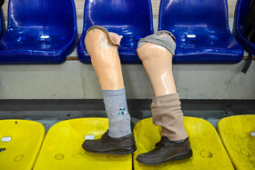 در حاشیه مسابقات لیگ بسکتبال با ویلچر کشور در شیراز