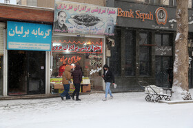 بارش اولین برف زمستانی در اردبیل