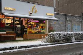 بارش اولین برف زمستانی در اردبیل