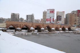 بارش اولین برف زمستانی در اردبیل