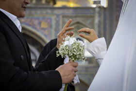 مراسم عقد بالاسر حضرت امام رضا(ع) در روز ولادت حضرت علی(ع) با استقبال بیشتری از سوی زوج‌ها مواجه است.