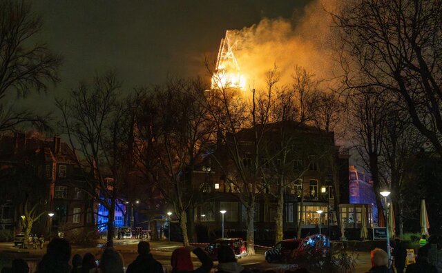 آتشی که شب سال نو را تلخ کرد