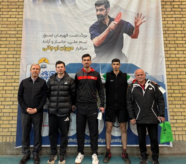 ترکیب تیم ملی پینگ‌پنگ مردان ایران در مسابقات قهرمانی جهان