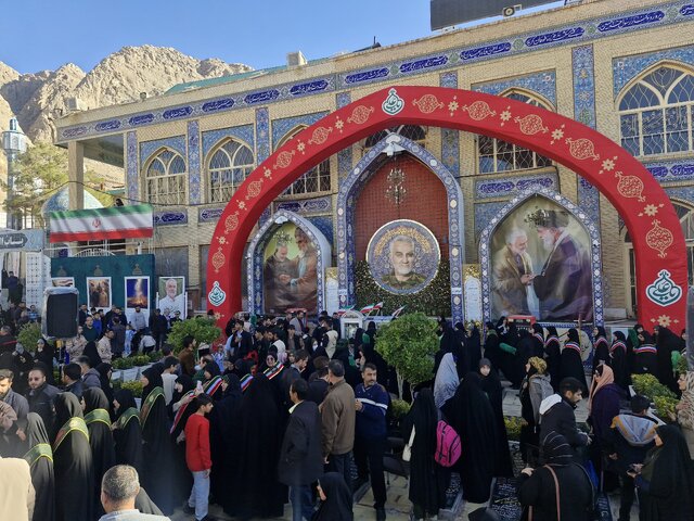 گلزار شهدای کرمان ۶ سال بعد از حاج قاسم+عکس