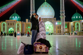 در حاشیه آغاز آیین اعتکاف رجبیه در مسجد جمکران