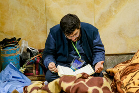 آغاز آیین اعتکاف رجبیه در مسجد جمکران