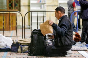 آغاز آیین اعتکاف رجبیه در مسجد جمکران