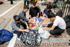 آغاز آیین اعتکاف رجبیه در مسجد جمکران