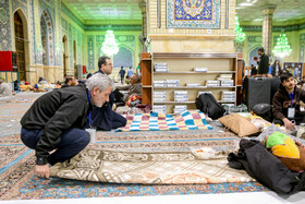 آغاز آیین اعتکاف رجبیه در مسجد جمکران