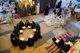 مراسم معنوی اعتکاف _ بجنورد