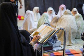 مراسم معنوی اعتکاف _ بجنورد